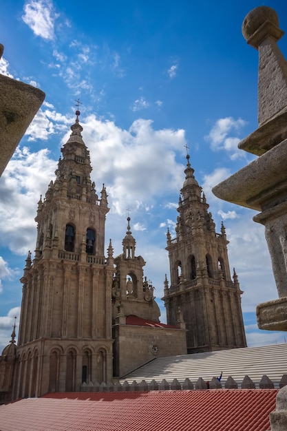 Kathedrale von Santiago de Compostela Galicien Spanien