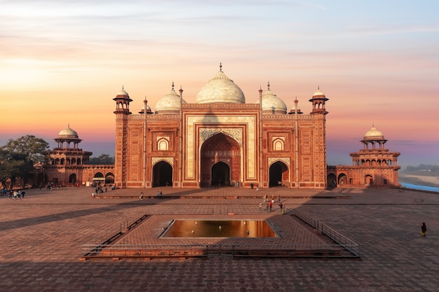 Kau Ban Moschee, Taj Mahal Mausoleum Komplex, Indien.