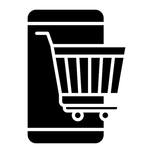 Kaufen Sie online Glyph Solid Black Illustration