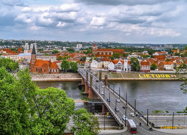 Kaunas é a segunda maior cidade da Lituânia