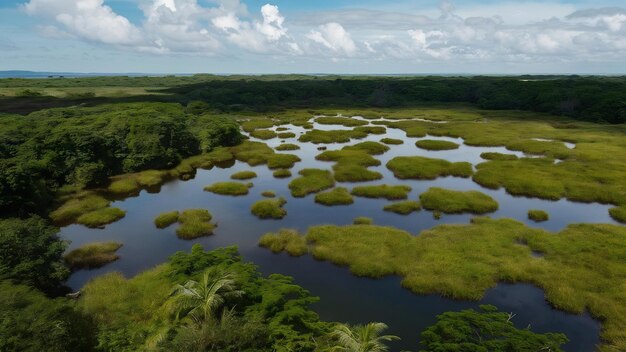 Foto kaw marsh marais de kaw guayana francesa francia