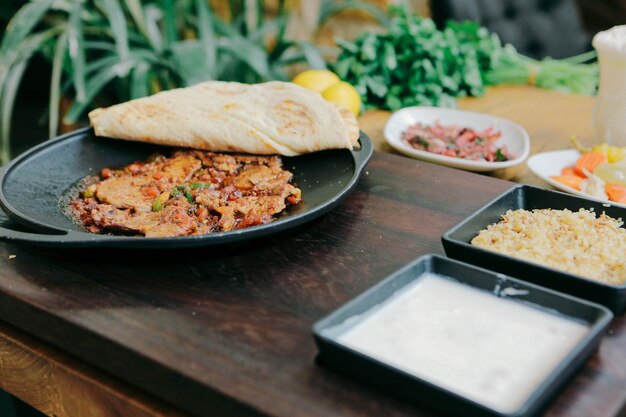 Kebab de Ramadán tradicional turco y árabe