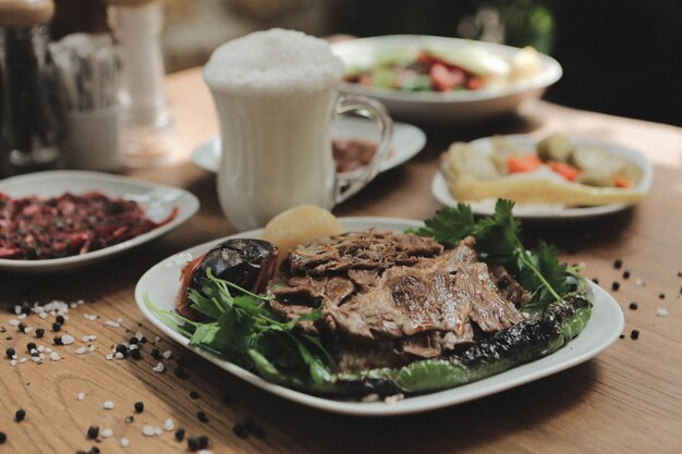 Kebab de Ramadán tradicional turco y árabe