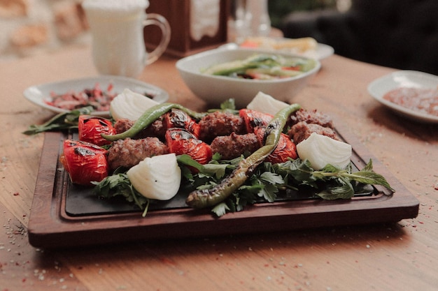 Kebab de Ramadán tradicional turco y árabe