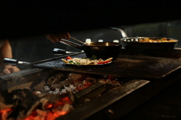 Kebab de Ramadán tradicional turco y árabe