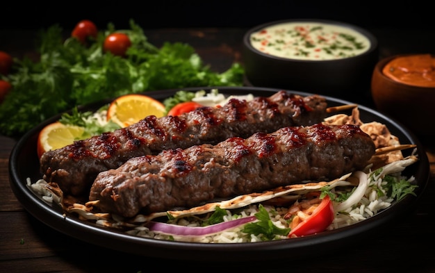 Kebab traditionelles türkisches griechisches Fleischessen