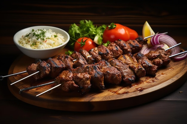 Kebabs türkische Küche