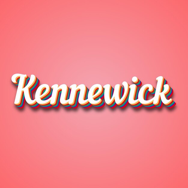 Foto kennewick text-effekt foto-bild cool