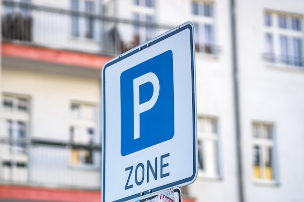 Kennzeichen für Parkplätze