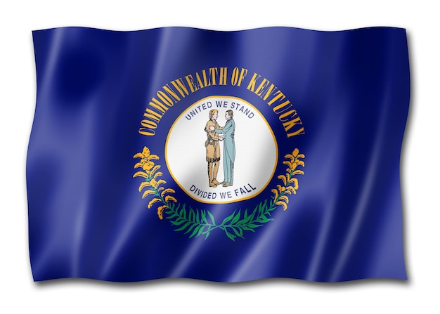 Kentucky-Flagge USA