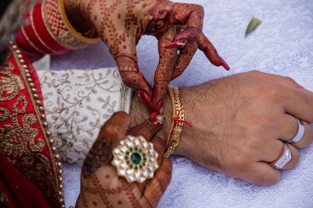 Foto kenyanische hochzeiten indische asiatische details textur accessoires hochzeit gewohnheitszeremonie stadt nairobi