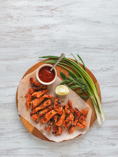 Kerala Chicken Pakoda. Leckere Pakoras zubereitet in südindischen st