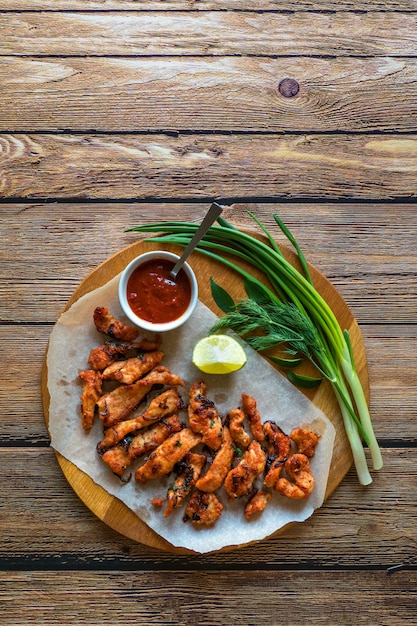 Kerala Chicken Pakoda. Leckere Pakoras zubereitet in südindischen st