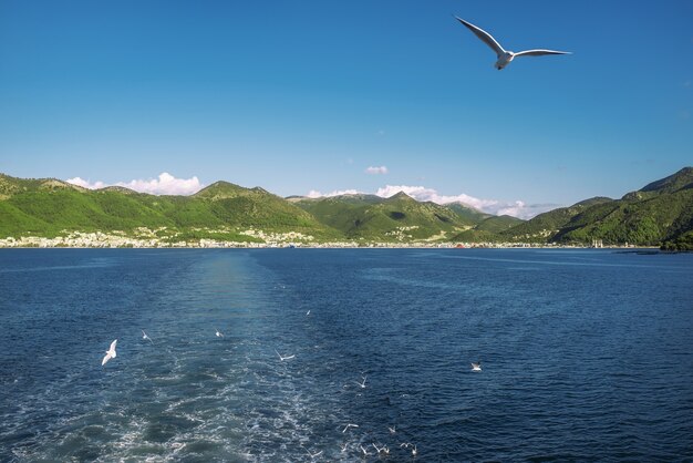 Kerkyra Korfu Stadt auf Korfu Insel im Ionischen Meer