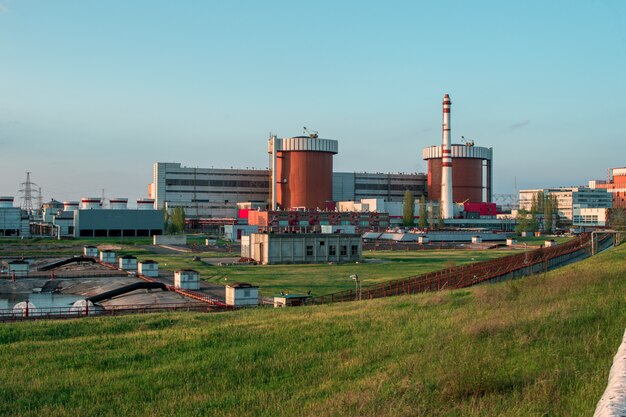 Kernkraftwerk in der Stadt Yuzhnoukrainsk