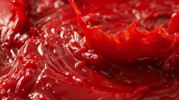 Ketchup in der Fabrikindustrie selektiver Schwerpunkt