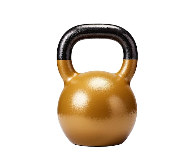 Kettlebell isoliert auf weißem Hintergrund