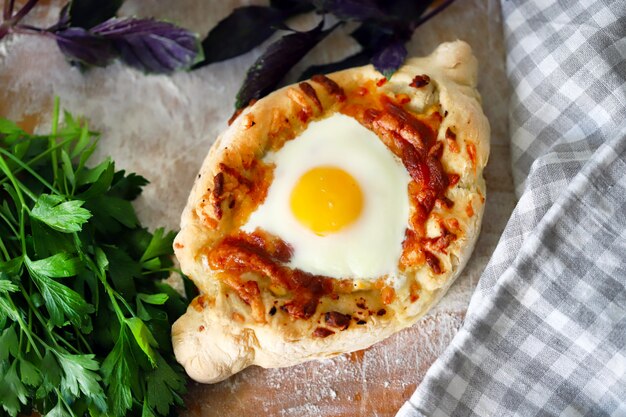 Khachapuri en Adjarian.