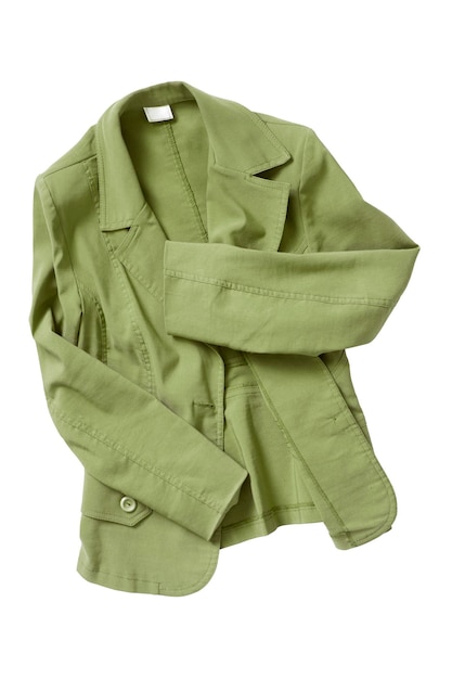 Khaki-Jacke isoliert