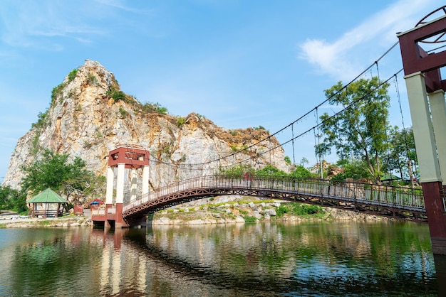 Khao Gnu Stone Park em Ratchaburi na Tailândia