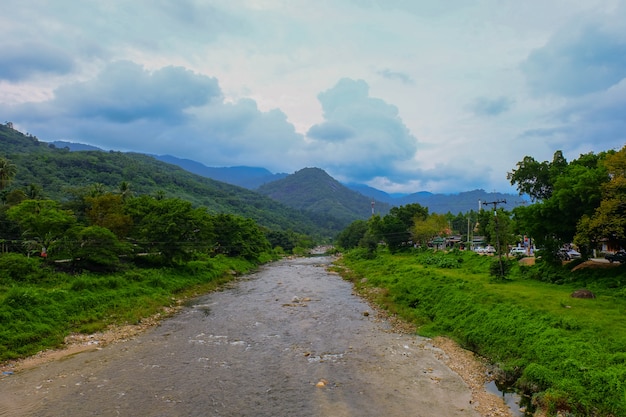 Foto khiriwong ist ein dorf nakhon si thammarat von thailand.