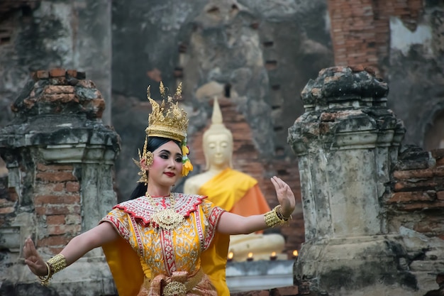 Khon Mask Dança de drama tradicional tailandesa