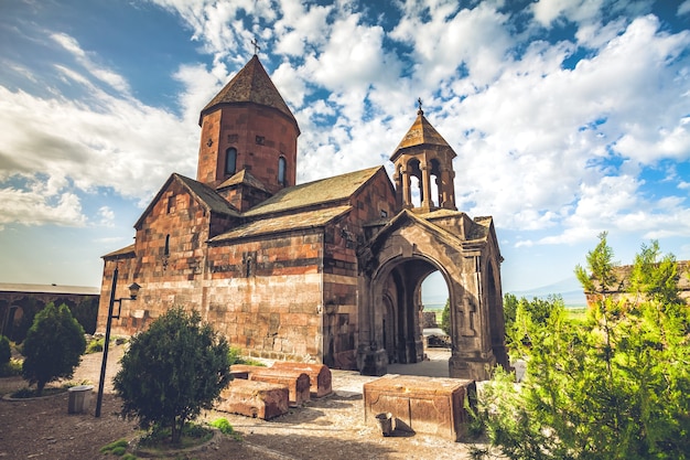 Khor Virap ist ein altes Kloster im Ararat-Tal in Armenien