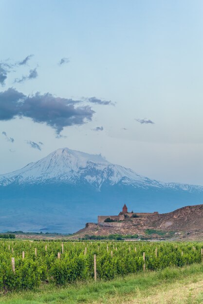 Khor Virap y el monte Ararat