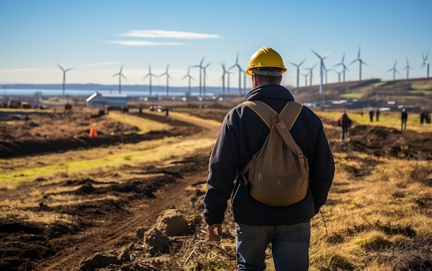 KI für Windkraftanlagenarbeiter