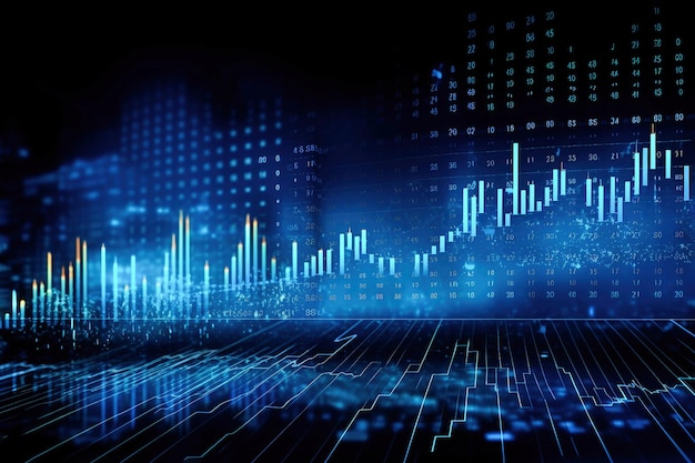 KI-generatives Börsendiagramm