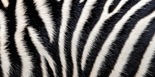 KI-generierte KI-generative Zebra-Hintergrunddekoration Hauttexturmuster