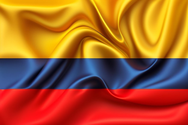 KI-generierte kolumbianische Flagge