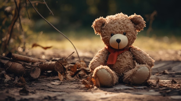 KI-generiertes Bild von Teddybären