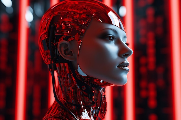 KI und Robotik in der futuristischen Technologie