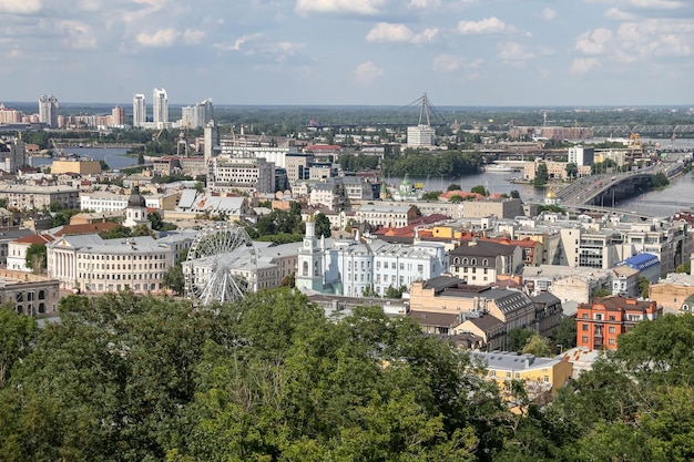 Kiew-Stadt in der Ukraine