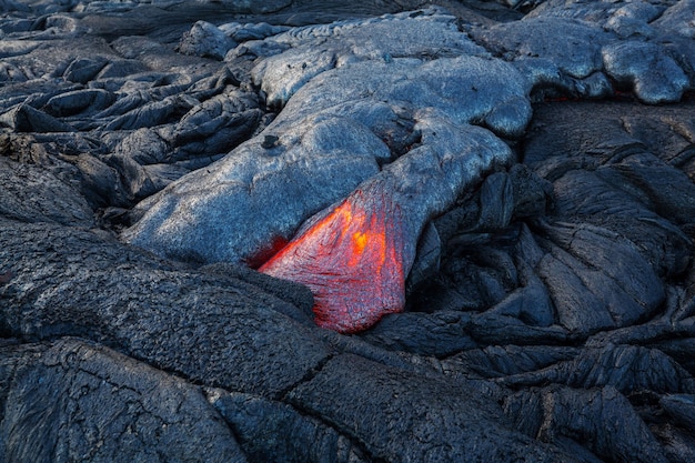 Kilauea aktiver Vulkan auf Big Island, Hawaii