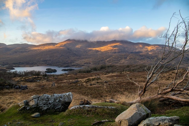 Foto killarney nationalpark - aussicht der damen