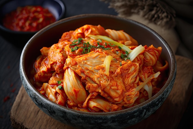 Kimchi es una cocina tradicional de Corea Col kimchi y gat kimchi