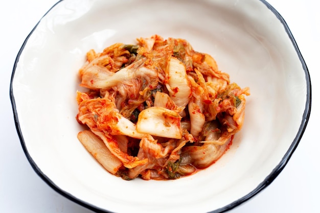 Kimchi Koreanisches Gericht aus würzigem fermentiertem Gemüse