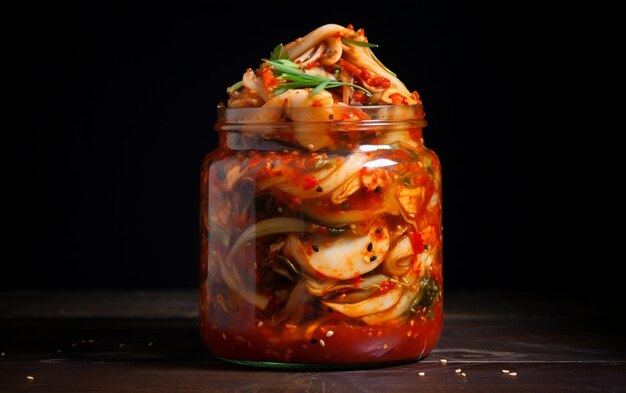 Kimchi prato coreano IA generativa