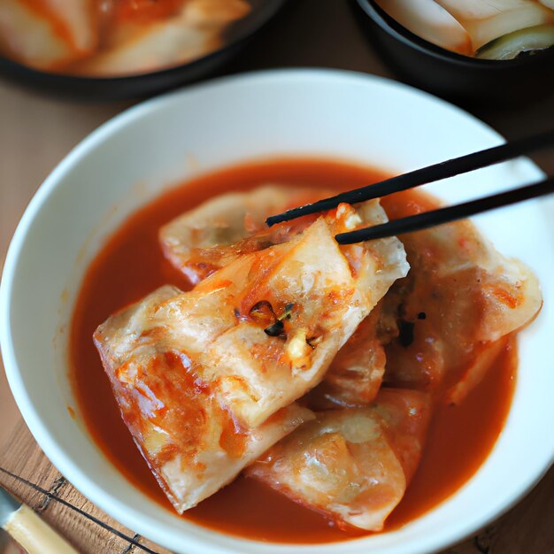 Kimchi Sujebi picante