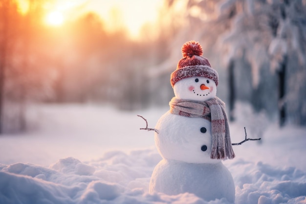 Kinder, die im Schnee spielen, reines Glück