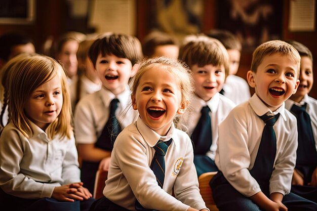 Kinder im Klassenzimmer