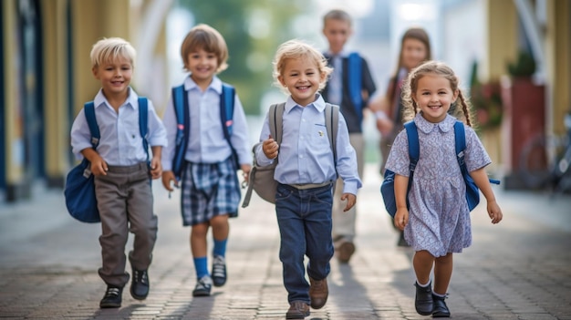 Kinder mit Freude und generativer KI erziehen