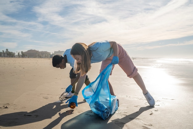 Foto kinder retten die umwelt