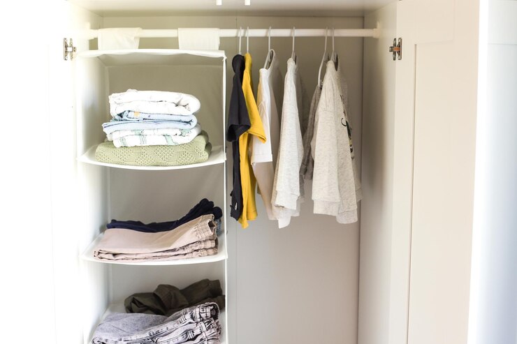Foto kinder sind garderobe kinder sind kleidung auf einem kleiderbügel kinderschutztag