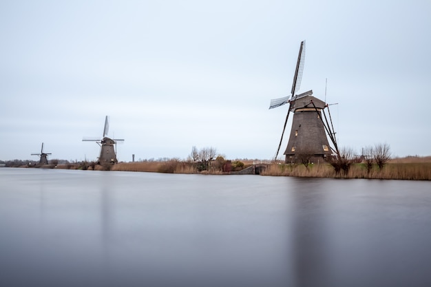 Foto kinderdijk en holanda