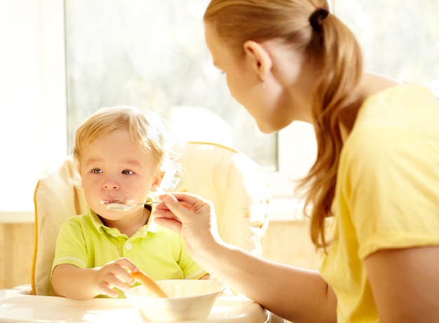 Kinderfrühstück.