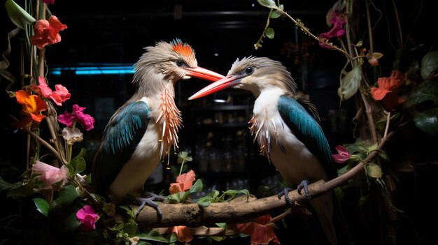 Kingfishers fotografia de alta definição papel de parede criativo