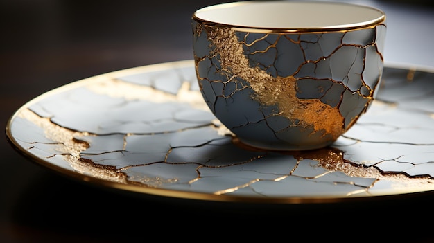 Foto kintsugi-künste